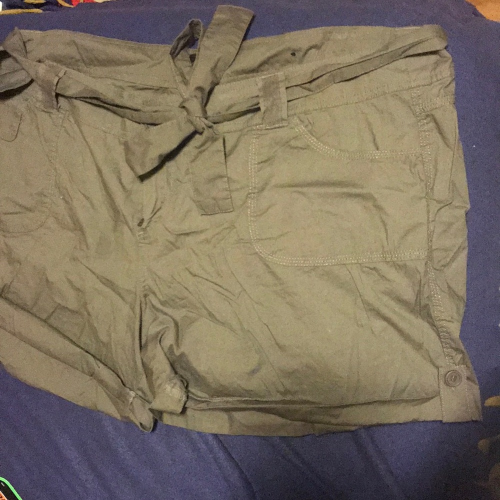 Olive Green Shorts